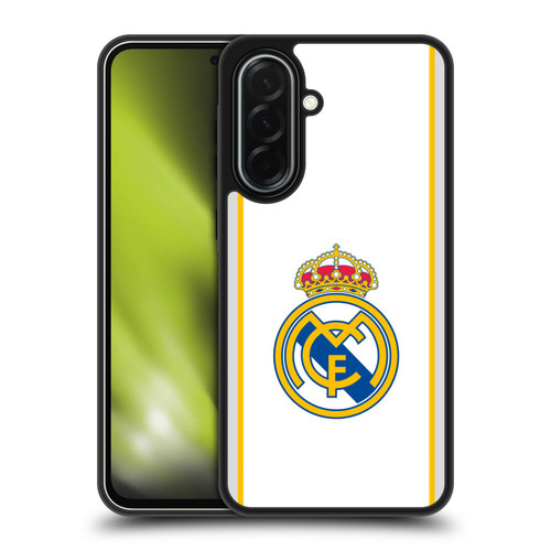 Real Madrid CF Badge White Gel Armour Case For Samsung Galaxy A36 5G