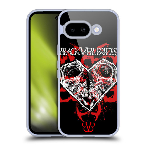 Black Veil Brides Band Art Skull Heart Soft Gel Case for Google Pixel 9A