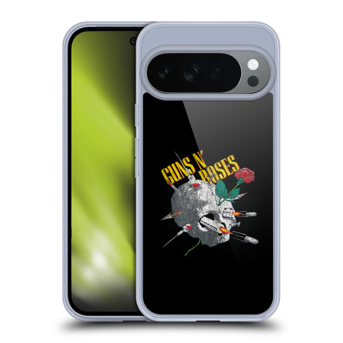 Guns N' Roses Band Art Needles Skull Vintage Soft Gel Case for Google Pixel 10