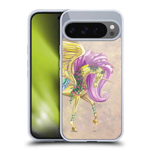 Rose Khan Unicorns Yellow Pegasus Soft Gel Case for Google Pixel 9 Pro XL
