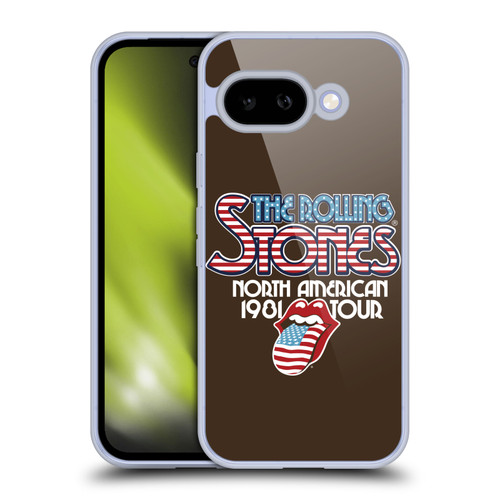 The Rolling Stones Key Art North American Tour 1981 Soft Gel Case for Google Pixel 9A