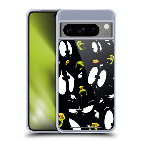 Looney Tunes Patterns Marvin The Martian Soft Gel Case for Google Pixel 8 Pro