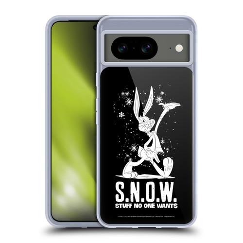 Looney Tunes Season Bugs Bunny Snow Soft Gel Case for Google Pixel 8