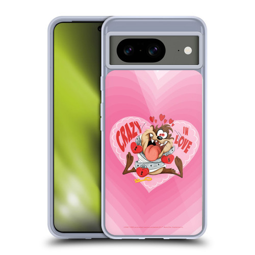 Looney Tunes Season Tasmanian Devil In Love Soft Gel Case for Google Pixel 8
