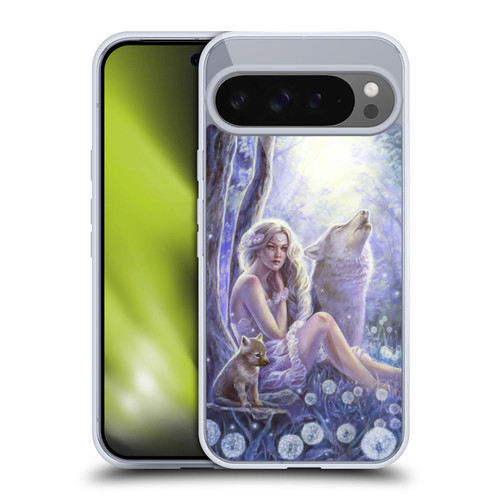 Selina Fenech Art Wolf Princess In Forest Soft Gel Case for Google Pixel 9 Pro XL