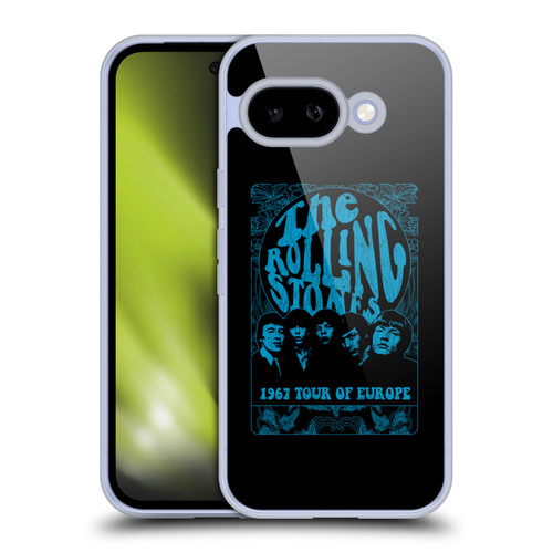 The Rolling Stones Tours Europe 1967 Soft Gel Case for Google Pixel 9A