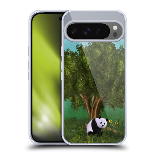 Simone Gatterwe Animals Cute Panda Soft Gel Case for Google Pixel 9 Pro XL
