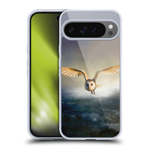 Simone Gatterwe Animals 2 Barn Owl Soft Gel Case for Google Pixel 9 Pro XL
