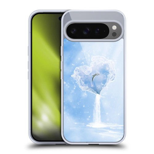 Simone Gatterwe Dolphins Heart Of Ocean Soft Gel Case for Google Pixel 9 Pro XL