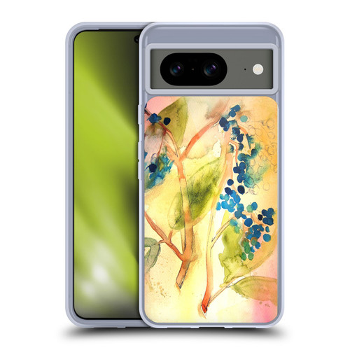 Mai Autumn Floral Blooms Botanical Abstract Soft Gel Case for Google Pixel 8