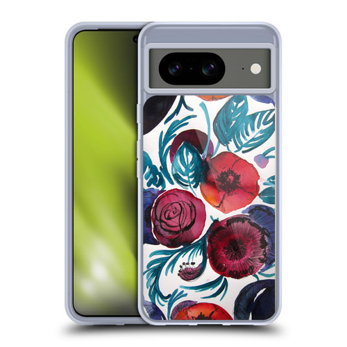 Mai Autumn Floral Garden Violetta Soft Gel Case for Google Pixel 8