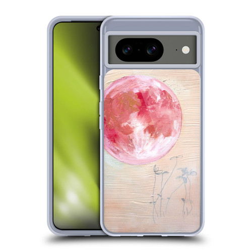 Mai Autumn Space And Sky Pink Moon Soft Gel Case for Google Pixel 8