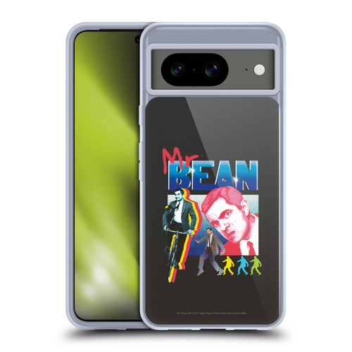 Mr. Bean Graphic Art Bike Soft Gel Case for Google Pixel 8