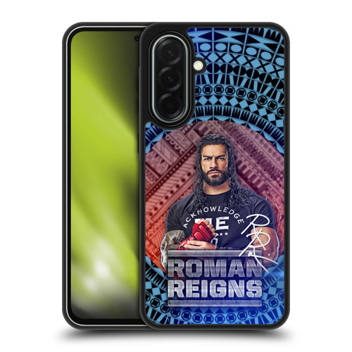 WWE Roman Reigns Tribal Pattern Gel Armour Case For Samsung Galaxy A36 5G