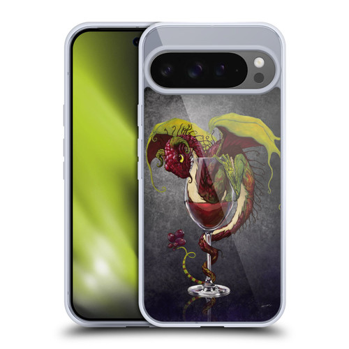 Stanley Morrison Dragons Red Wine Drink Soft Gel Case for Google Pixel 9 Pro XL