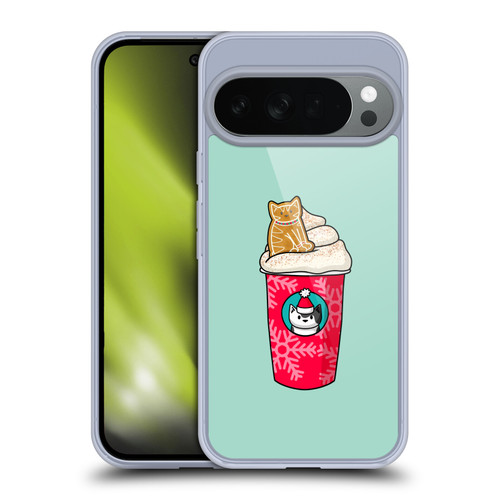 Beth Wilson Doodlecats Gingerbread Latte Soft Gel Case for Google Pixel 10