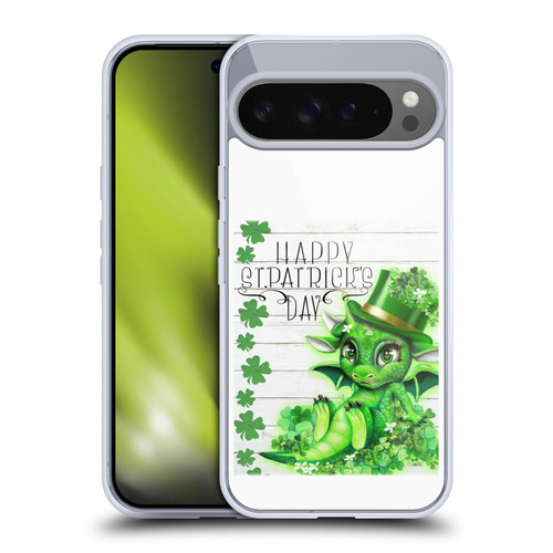 Sheena Pike Holiday St. Patrick Day Clover Dragon Soft Gel Case for Google Pixel 9 Pro XL