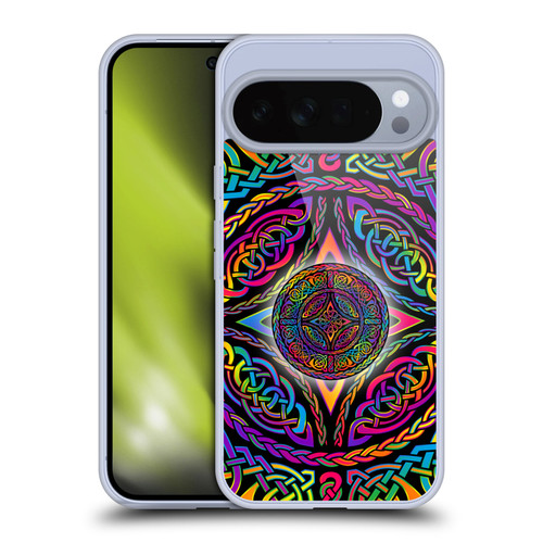 Beth Wilson Rainbow Celtic Knots Shield Soft Gel Case for Google Pixel 10 Pro XL