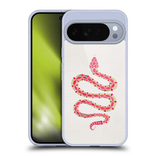 Cat Coquillette Animals Snake Pink Soft Gel Case for Google Pixel 10 Pro XL