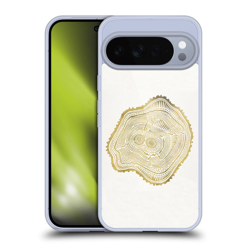 Cat Coquillette Nature Gold Peach Leaf Soft Gel Case for Google Pixel 10 Pro XL