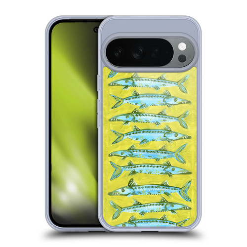 Cat Coquillette Sea Barracuda Yellow Soft Gel Case for Google Pixel 10