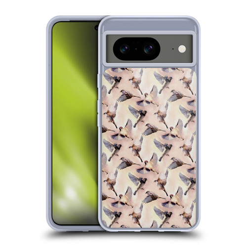 Micklyn Le Feuvre Animals Sparrow Flight Soft Gel Case for Google Pixel 8