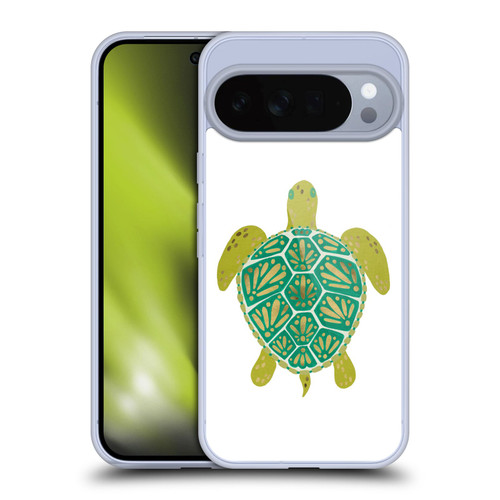 Cat Coquillette Sea Turtle Green Soft Gel Case for Google Pixel 10 Pro XL