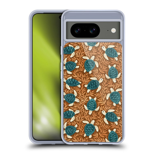 Micklyn Le Feuvre Flora And Fauna Tiny Turtle Treasures Soft Gel Case for Google Pixel 8