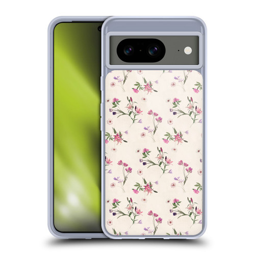 Micklyn Le Feuvre Florals Scattered Soft Gel Case for Google Pixel 8