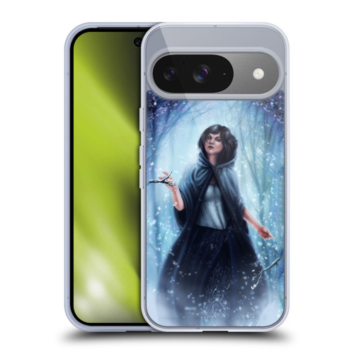 Tiffany "Tito" Toland-Scott Christmas Art Snow White In Snowy Forest Soft Gel Case for Google Pixel 9 / Pixel 9 Pro