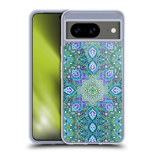 Micklyn Le Feuvre Mandala Peacock Summer Soft Gel Case for Google Pixel 8