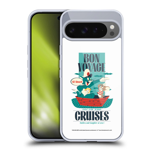 Tom and Jerry Retro Bon Voyage Soft Gel Case for Google Pixel 9 Pro XL