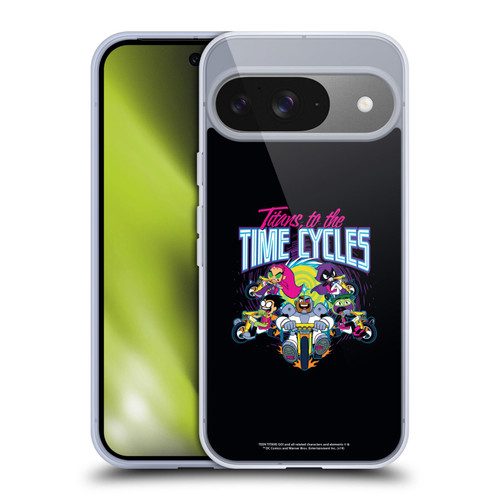 Teen Titans Go! To The Movies Graphic Designs To The Time Cycles Soft Gel Case for Google Pixel 9 / Pixel 9 Pro
