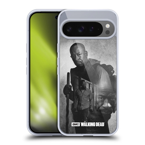 AMC The Walking Dead Double Exposure Morgan Soft Gel Case for Google Pixel 9 Pro XL