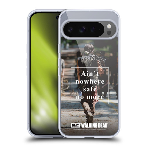 AMC The Walking Dead Quotes Daryl Nowhere Safe Soft Gel Case for Google Pixel 9 Pro XL