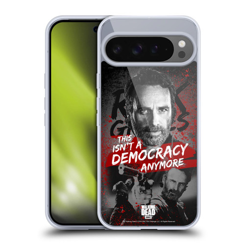 AMC The Walking Dead Rick Grimes Legacy Democracy Soft Gel Case for Google Pixel 9 Pro XL