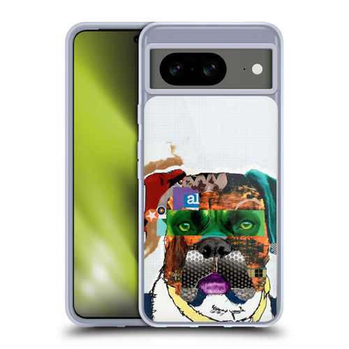 Michel Keck Dogs 4 Boxer Soft Gel Case for Google Pixel 8