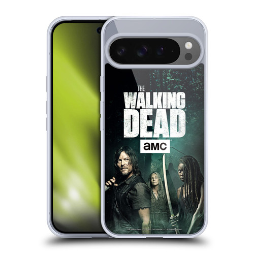 AMC The Walking Dead Season 9 Quotes Daryl, Carol & Michonne Soft Gel Case for Google Pixel 9 Pro XL