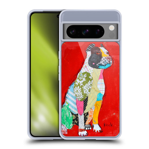 Michel Keck Dogs 4 Pitbull Soft Gel Case for Google Pixel 8 Pro