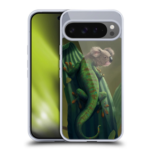 Vincent Hie Animals Gekoala Soft Gel Case for Google Pixel 9 Pro XL