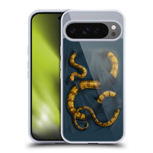 Vincent Hie Animals Snake Soft Gel Case for Google Pixel 9 Pro XL