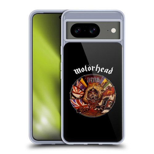 Motorhead Album Covers 1916 Soft Gel Case for Google Pixel 8