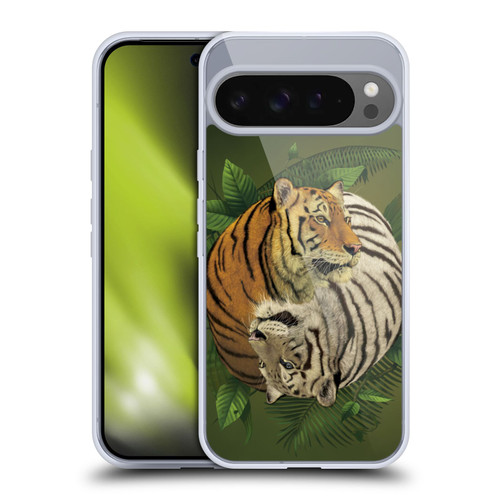 Vincent Hie Animals Tiger Yin Yang Soft Gel Case for Google Pixel 9 Pro XL