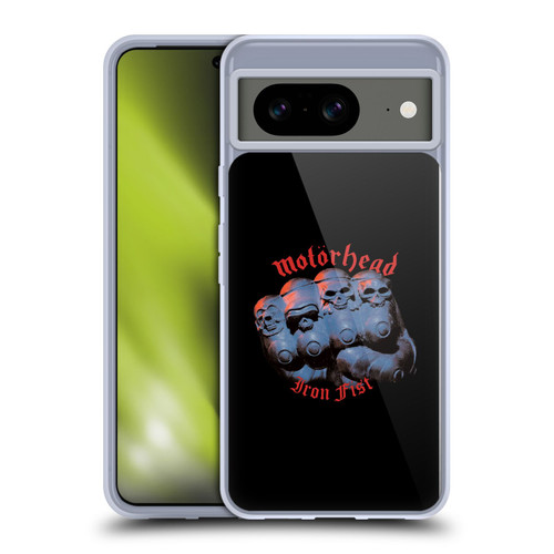 Motorhead Album Covers Iron Fist Soft Gel Case for Google Pixel 8