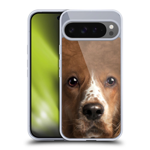 Vincent Hie Big Face Dogs Cocker Spaniel Soft Gel Case for Google Pixel 9 Pro XL