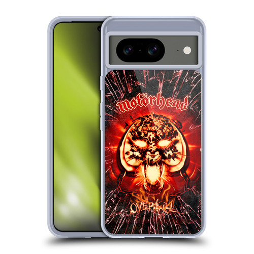 Motorhead Key Art Overkill Fame Soft Gel Case for Google Pixel 8