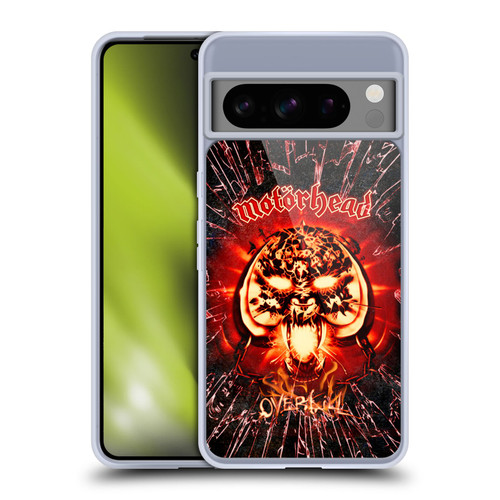 Motorhead Key Art Overkill Fame Soft Gel Case for Google Pixel 8 Pro