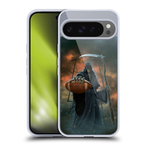 Vincent Hie Skulls Come And Get It Soft Gel Case for Google Pixel 9 Pro XL