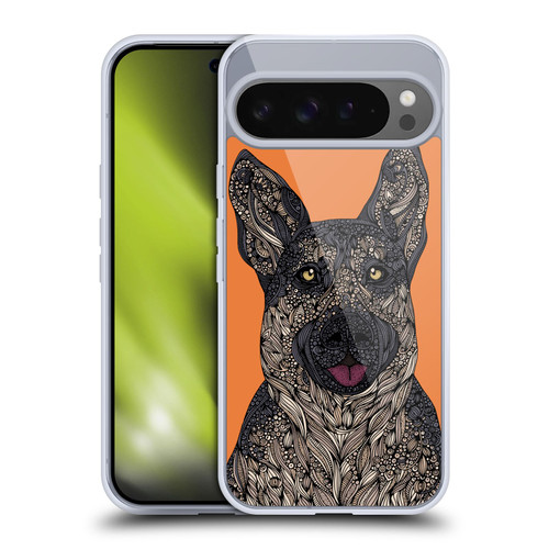 Valentina Dogs German Shepherd Soft Gel Case for Google Pixel 9 Pro XL