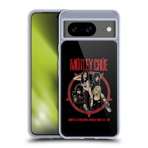 Motley Crue Tours SATD Soft Gel Case for Google Pixel 8